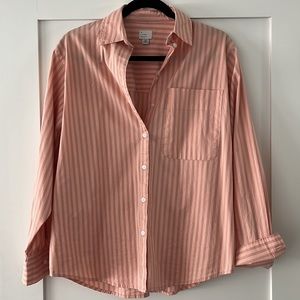 NWOT Boyfriend Blouse